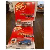 2 new collectible Johnny Lightning cars