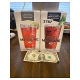 2 new Good Measure drink/cocktail glasses