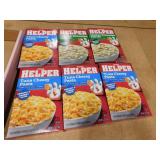 Group Hamburger Helper Tuna and Chicken Helpers