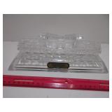 Vintage Hofbauer Crystal Krokodil Paperweight