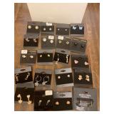 Huge lot of new pierced earrings-great for resale