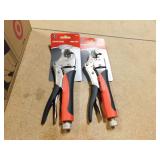 2 New Road Pro 10' Locking Pliers