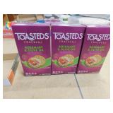 SNACK LOT *ROSEMARY & OLIVE OIL CRACKERS