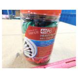 New 40pc 9' Heavy Duty Ball Stretch Cord