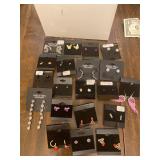 Huge lot of new pierced earrings-great for resale