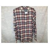 New St. John's Bay Women's Sz L Plaid Shirt