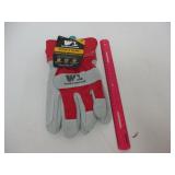 Men's Wells Lamont XL Double Layer Cowhide Gloves