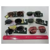 6 New Pairs Sunglasses