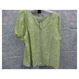 New Women's Ryegrass Sz L Top