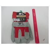Men's Wells Lamont XL Double Layer Cowhide Gloves