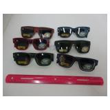 6 New Pairs of Sunglasses