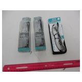 3 New Pairs +2.5 Reading Glasses