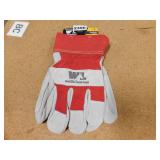 Wells Lamont Double Layer Cowhide Palm Sz L Gloves