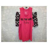 Women's Bobbie Brooks Sz M Pajama Set