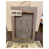 New Believe fine silver plated earrings