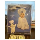 New Pillsbury Doughboy infant costume 6-12M