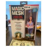 New Magic Mesh Hands-Free screen door