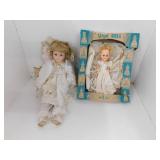 Virgil Doll and Porcelain Angel Doll