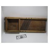 Vintage Tucker & Dorsey Cabbage Shredder 1893