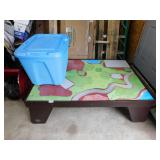 Train Play Table with Train Accessories
