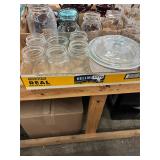 Vintage mason atlas jars Corelle