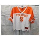 Womans Lrg Syracuse crop top Jersey