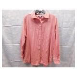 Adult 1X Lands End Button Up Shirt