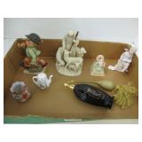 VTG Perfume Bottle & Figurines