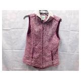 Womans Small GreenTea Zip Up Vest Jacket