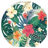 New - Palm Leaves Waterproof Tablecloth