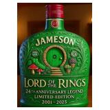 Lord Of The Rings 24th Anniversary Whiskey Bottle