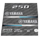 Yamaha 250 FS Outboard Decal Set
