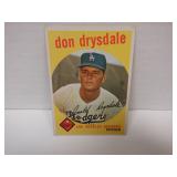 1959 TOPPS #387 DON DRYSDALE