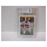 1992 UPPER DECK #63 MANNY RAMIREZ GAME USED