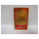 1965 TOPPS EMBOSSED #19 ROBERTO CLEMENTE