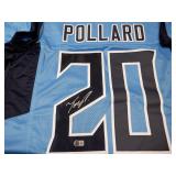 TONY POLLARD SIGNED AUTO JERSEY BECKETT COA
