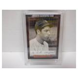 JOE DIMAGGIO HANDWRITING CARD