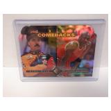 1995 UPPER DECK #CB1 ERNIE IRVAN MICHAEL JORDAN