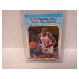 1988 FLEER STICKER #7/11 MICHAEL JORDAN