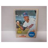 1968 TOPPS #80 ROD CAREW