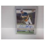 2008 TOPPS STADIUM CLUB #169 EVAN LONGORIA SIGNED