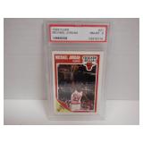 1989 FLEER #21 MICHAEL JORDAN PSA 8