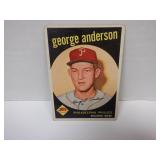 1959 TOPPS #338 GEORGE ANDERSON