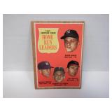 1962 TOPPS HOME RUN LEADERS