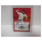 1998 DONRUSS KERRY WOOD SIGNED AUTO CARD