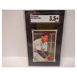 1952 BOWMAN #142 EARLY WYNN SGC 3.5