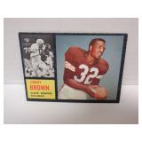 1962 TOPPS #28 JIMMY BROWN