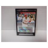 2007 TOPPS #HAJR JIMMY ROLLINS SIGNED AUTO