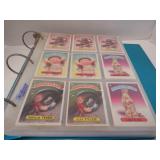 LOT OF 295 GARBAGE PAIL KIDS IN BINDER