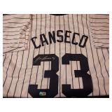 JOSE CANSECO SIGNED AUTO JERSEY BECKETT COA